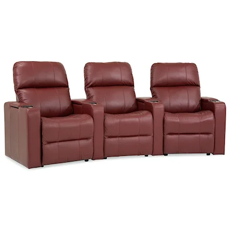 Three Seat Curved Power Reclining Sectional